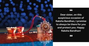 Heartfelt Raksha Bandhan