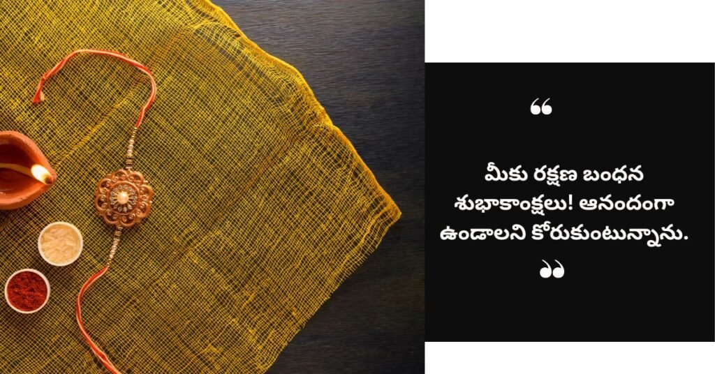 భ్రాతలకు రక్షణ బంధన పండుగ (1)